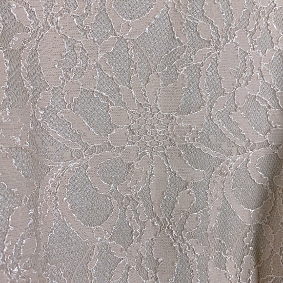 J. Howard Blush Shimmer Sleeveless Midi Dress 1690 - Picture 2 of 8